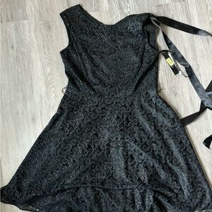 Tahari Black Dress